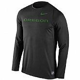 Oregon Ducks Nike 2016 Elite Basketball Shooter Long Sleeve Dri-FIT WEM Top - Black,baseball caps,new era cap wholesale,wholesale hats